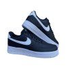 Nike Air Force 1 Low '07 Black White Pebbled Leather