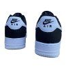 Nike Air Force 1 Low '07 Black White Pebbled Leather