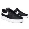 Nike Air Force 1 Low '07 Black White Pebbled Leather