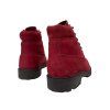 TIMBERLAND PREMIUM 6 IN WATERPROOF BOOT DARK RED NUBUCK