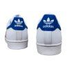 adidas Superstar White Blue Scarlet