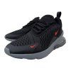 Nike Air Max 270 BG 'Black Crimson Grey'