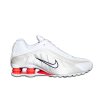 Nike Shox R4 White Phantom Picante Red