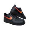 Nike Air Force 1 GS Black / Magma Orange