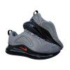 NIKE AIR MAX 720 Cool Grey/ Bright Crimson-Black
