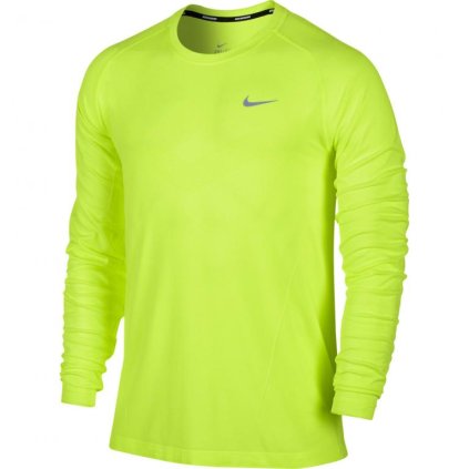  Nike DRI-FIT KNIT LS-Pánské triko (Velikost XL)