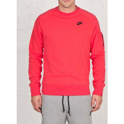 Nike Aw77 Ft Crew-Pánská volnočasová mikina (Velikost XL)