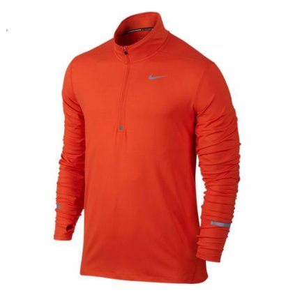 NIke Dri-FIT Element Half-Zip-Pánské běžecké triko (Velikost L)