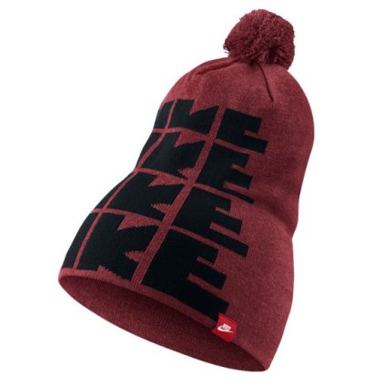 NIKE FUTURA DNA BEANIE - RED-Zimní čepice (Velikost UNI)