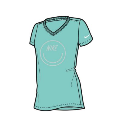 G NK DRY TEE DF V NIKE SMILE (Velikost XL)