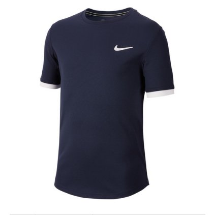 B NKCT DRY TOP SS-Chlapecké tenisové triko (Velikost L)