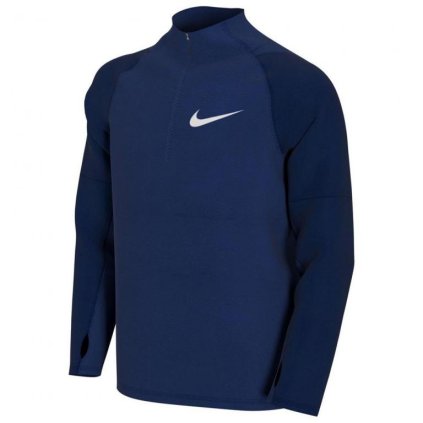 B NK DRY LS TOP HZ-Chlapecké běžecké triko (Velikost S)