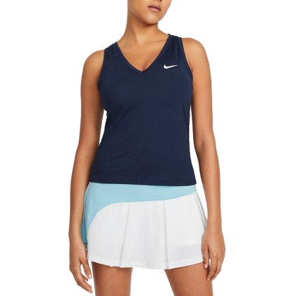 NikeCourt Victory-Dámský tenisový nátělník (Velikost L)