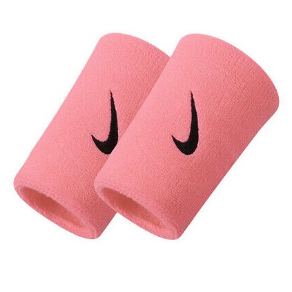 SWOOSH DOUBLE-WIDE WRISTBANDS (Velikost UNI)