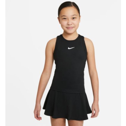 NikeCourt Dri-FIT Victory-Dívčí tenisový nátělník (Velikost XL)