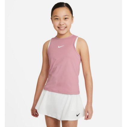 NikeCourt Dri-FIT Victory-Dívčí tenisový nátělník (Velikost XL)