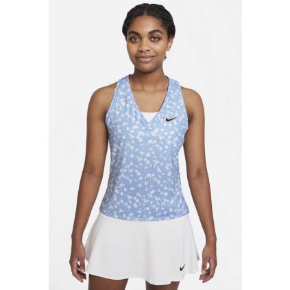 W NKCT DF VCTRY TANK PR-Dámský tenisový nátělník (Velikost M)