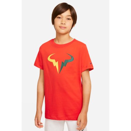 YTH NKCT DF TEE RAFA SSNL-Chlapecké tenisové triko (Velikost XL)