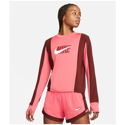 W NK DF ICNCLSH MIDLAYER-Dámská mikina (Velikost M)