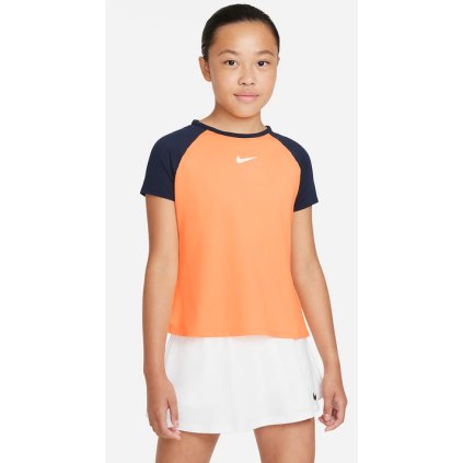 G NKCT VICTORY DF TOP SS-Dívčí tenisové triko (Velikost XL)