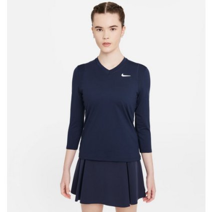 W NKCT VCTRY DF TOP 3/4 SLV-Dámské tenisové triko (Velikost L)