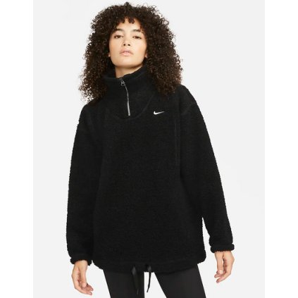 W NK TF STMT COZY TOP HZ-Dámská teplá mikina (Velikost M)