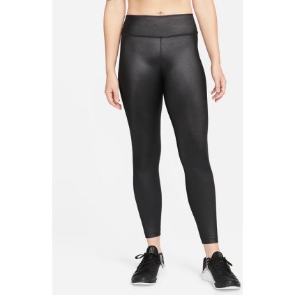 W NK ONE DF MV SHNE MR TGT-Dámské legíny (Velikost S)