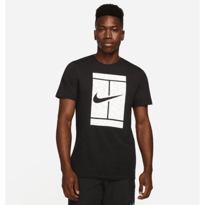 M NKCT TEE SSNL COURT-Pánské tenisové triko (Velikost XS)