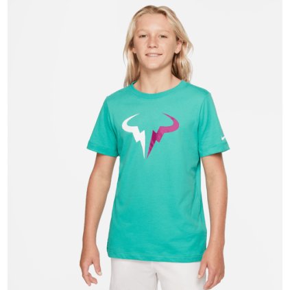 YTH NKCT DF TEE RAFA SSNL-Chlapecké tenisové triko (Velikost L)