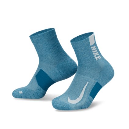 Nike Multiplier-Unisex běžecké ponožky (Velikost 5-8 UK)