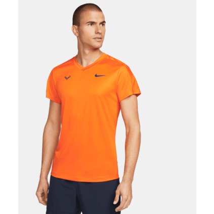 RAFA M NKCT DF CHALLNGR TOP SS-Pánské tenisové triko (Velikost XL)