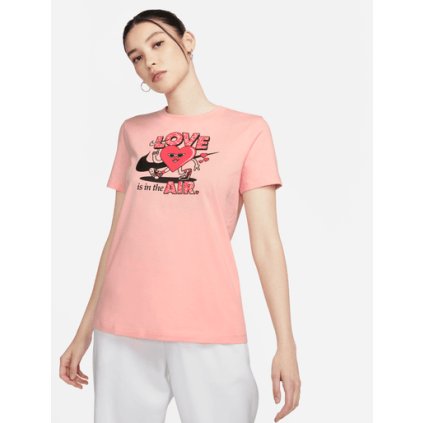 W NSW TEE SS VDAY-Dámské volnočasové triko (Velikost M)