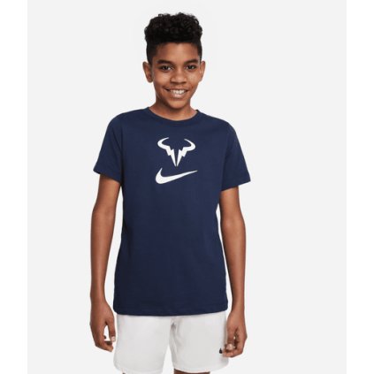 YTH NKCT DF TEE RAFA-Chlapecké tenisové triko (Velikost M)