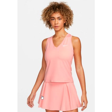 NikeCourt Victory-Dámský tenisový nátělník (Velikost L)