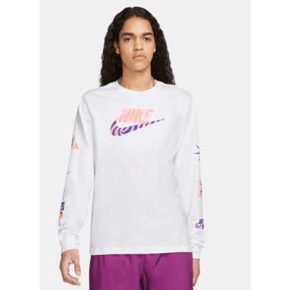 M NSW FESTIVAL HBR LS TEE-Pánské volnočasové triko (Velikost XXL)