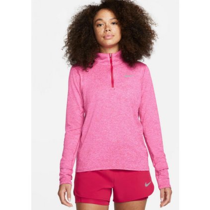 NIKE W NK ELEMENT TOP HZ-Dámské běžecké triko (Velikost M)