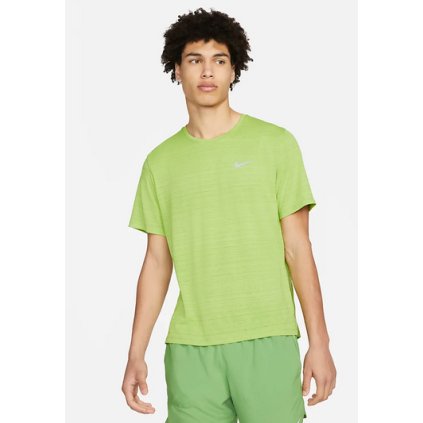 Nike Dri-FIT Miler-Pánské běžecké triko (Velikost L)
