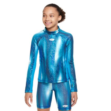 Nike PRO DRI-FIT ICON CLASH-Dívčí triko (Velikost L)