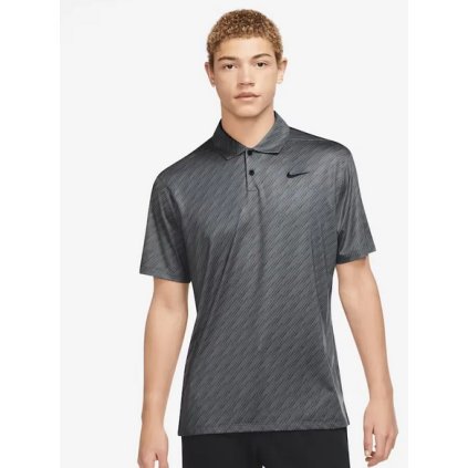 Nike Vapor Micro Stripes-Pánské golfové polo (Velikost L)