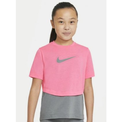 Nike Dri-fıt Trophy Junior-Dívčí triko (Velikost L)