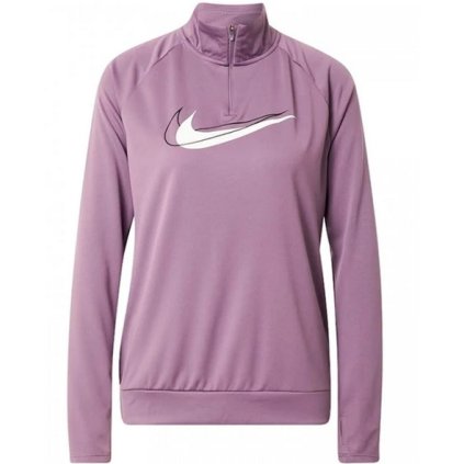Nike Womens Running Half Zip Long Sleeve Top-Dámské triko (Velikost S)