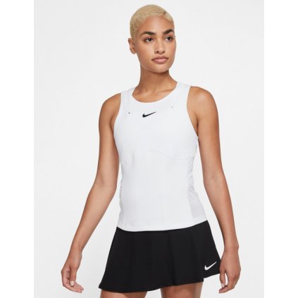 Nike Court Slam Women's Tennis Tank-Dámský tenisový nátělník (Velikost M)