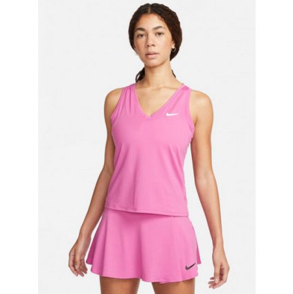 NikeCourt Victory-Dámský tenisový nátělník (Velikost L)