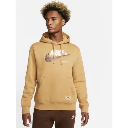 Sportswear Fleece Pullover Hoodie-Pánská volnočasová mikina (Velikost XL)