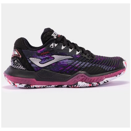Joma POINT LADY 2401 NEGRO FUCSIA-Dámské tenisové boty (Velikost 40.5 EU)