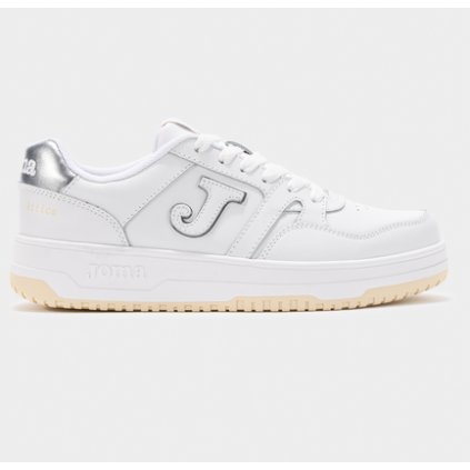 C.ATTICA LADY 2512 WHITE GREY-Dámské volnočasové kožené boty (Velikost 41 EU)