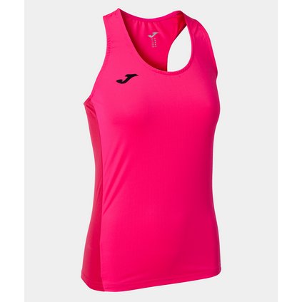 R-WINNER TANK TOP FLUOR PINK-Dívčí nátělník (Velikost XXS=141-152cm)