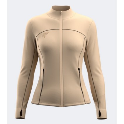 ALPES POLAR FLEECE BEIGE-Dámská flísová mikina (Velikost M)