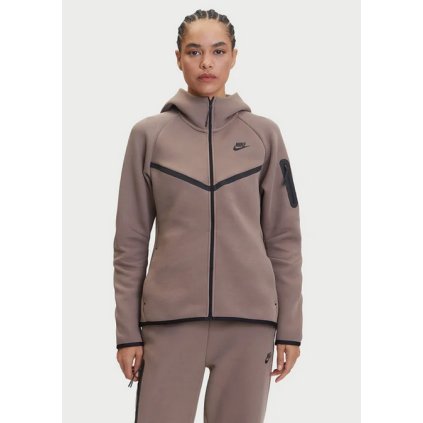 Nike W NSW TCH FLC WR FZ HDY 2-Dámská mikina (Velikost XS)
