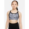 Nike Dri-FIT Indy Icon Clash-Dívčí sportovní podprsenka (Velikost L)